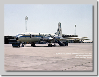 G-ANCD RAF Khormaksar 1967